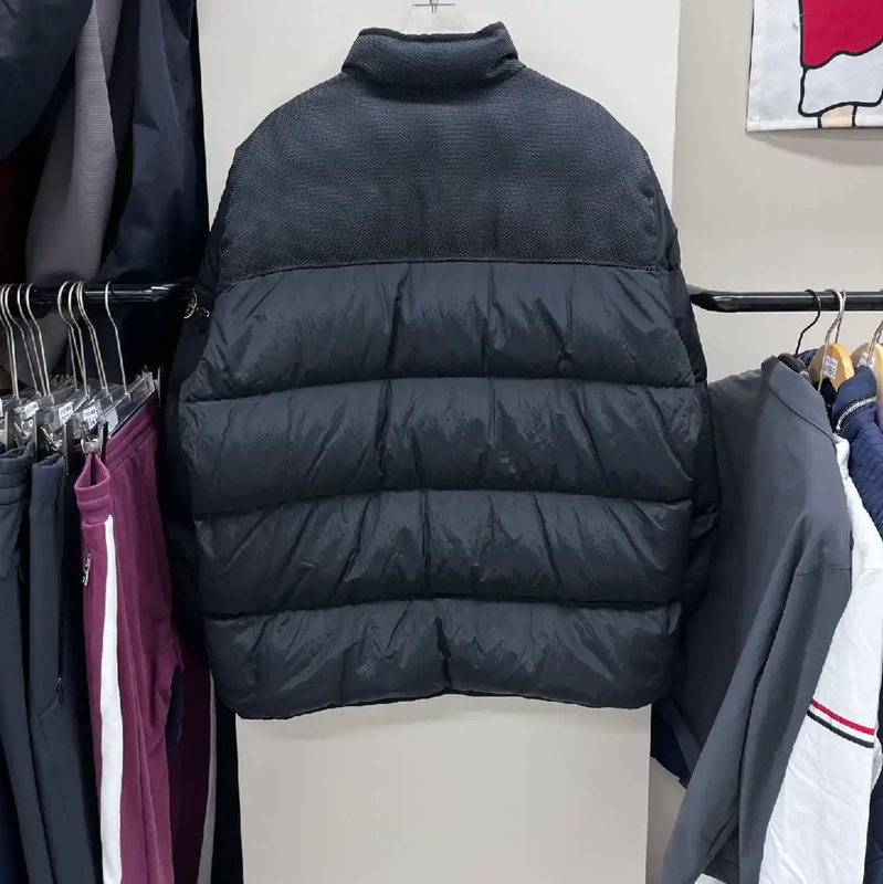 Stone Island Black Men's Down Jacket 0089