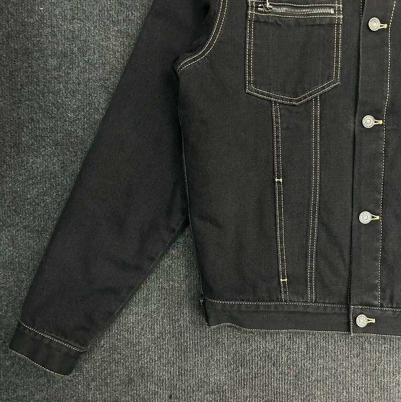 Givenchy Black Cotton Embroidered Jacket 0089