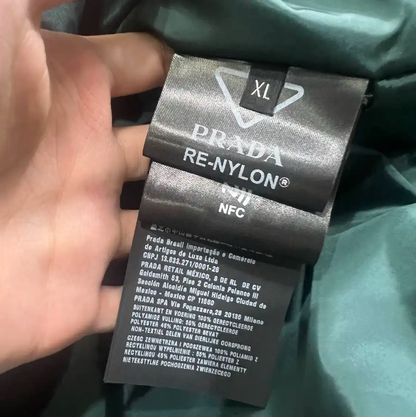 Prada Gray Men's Lightweight Jacket