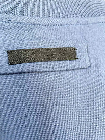 Prada Colorblock Men's Cotton T-Shirt