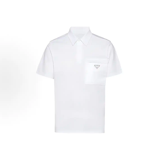Prada Men's White Cotton T-Shirt in XXL
