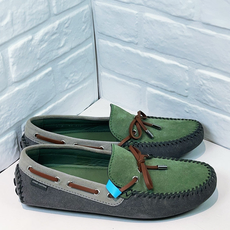 Louis Vuitton Comfortable Casual Suede Shoes for Men 0079
