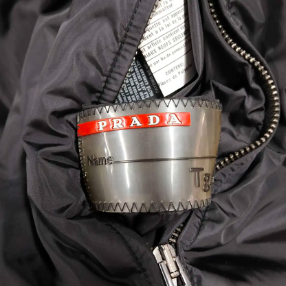 Prada Black Polyester Men's Jacket