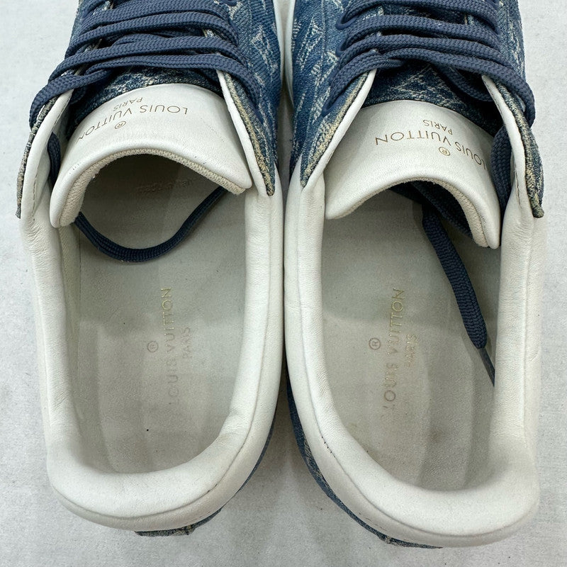 Louis Vuitton Luxembourg Denim Sneakers for Men 0079
