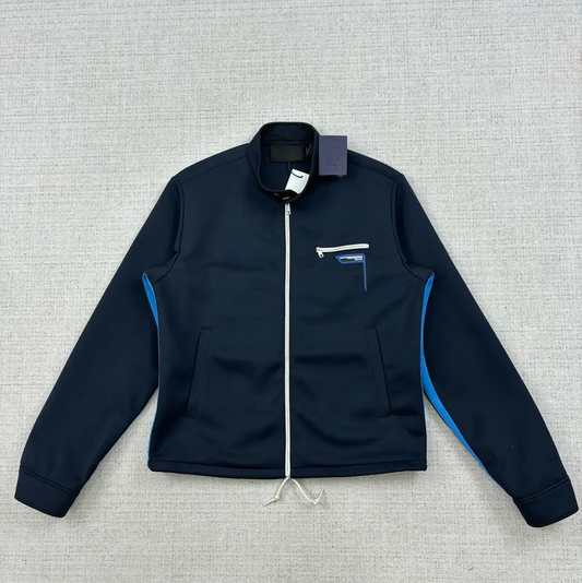 Prada M Size Blue Cotton Men’s Jacket