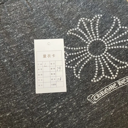 Chrome Hearts Men's Gray Casual Pants 0089