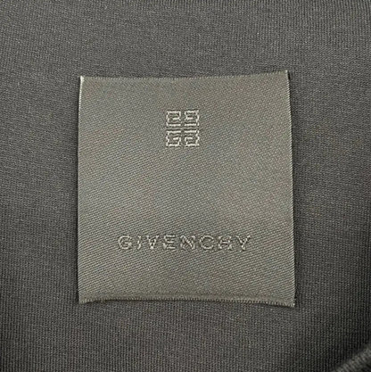 Givenchy Black Cotton Short Sleeve T-Shirt 0089