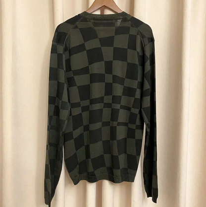 COMME des GARÇONS Men's Green Wool Top 0089