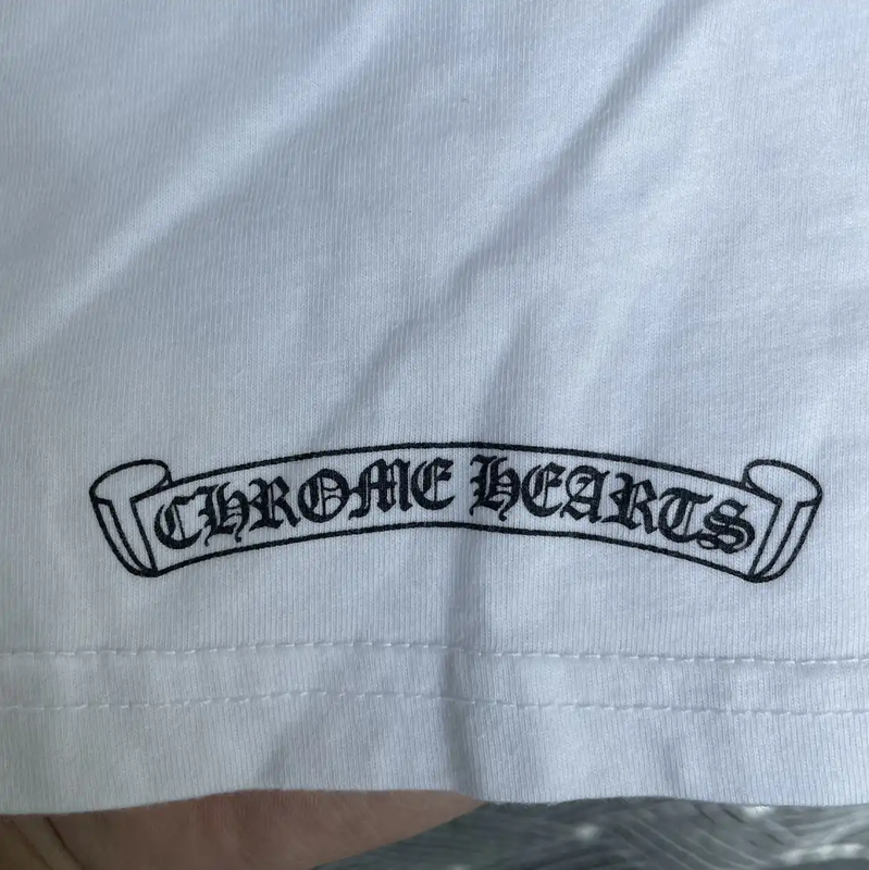 Chrome Hearts Summer White Cotton T-Shirt 0089