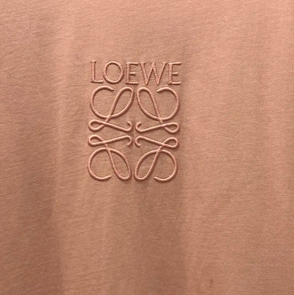 Loewe Pink Cotton T-Shirt for Men 0089