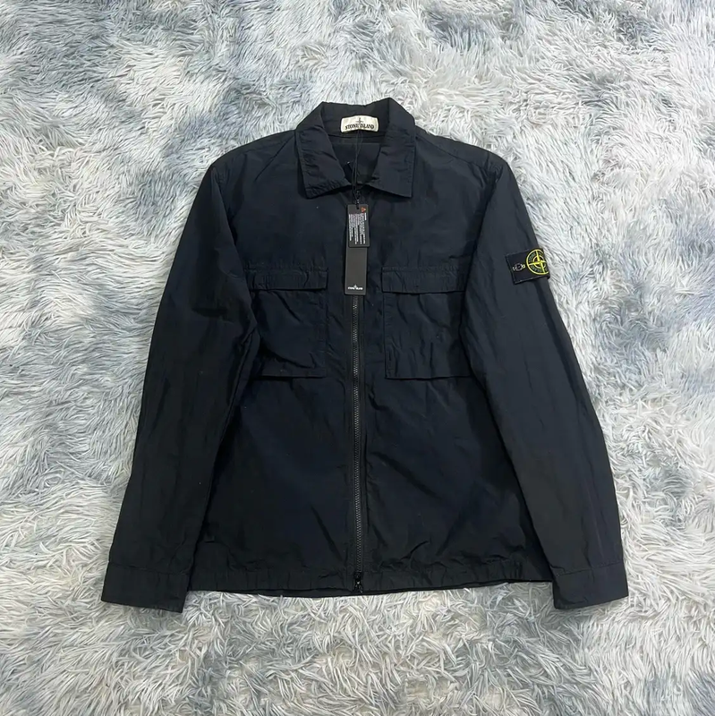 Stone Island Black Nylon Men's Jacket 0089