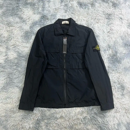 Stone Island Black Nylon Men's Jacket 0089