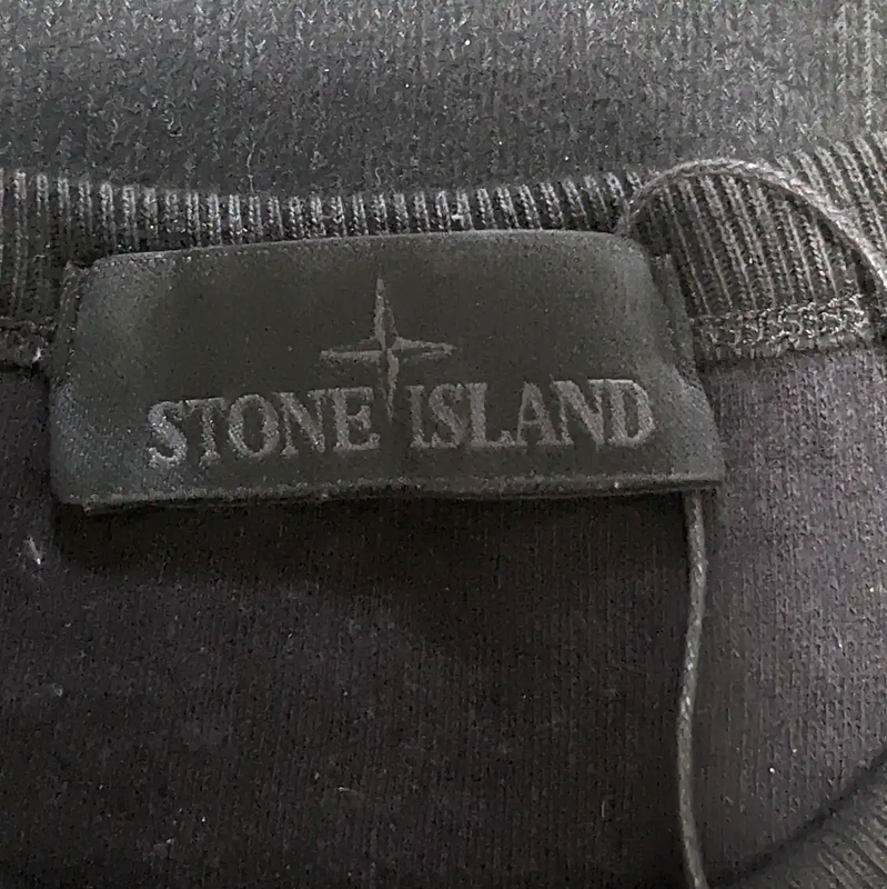 Stone Island Men's Black Long Sleeve Sweatshirt 0089