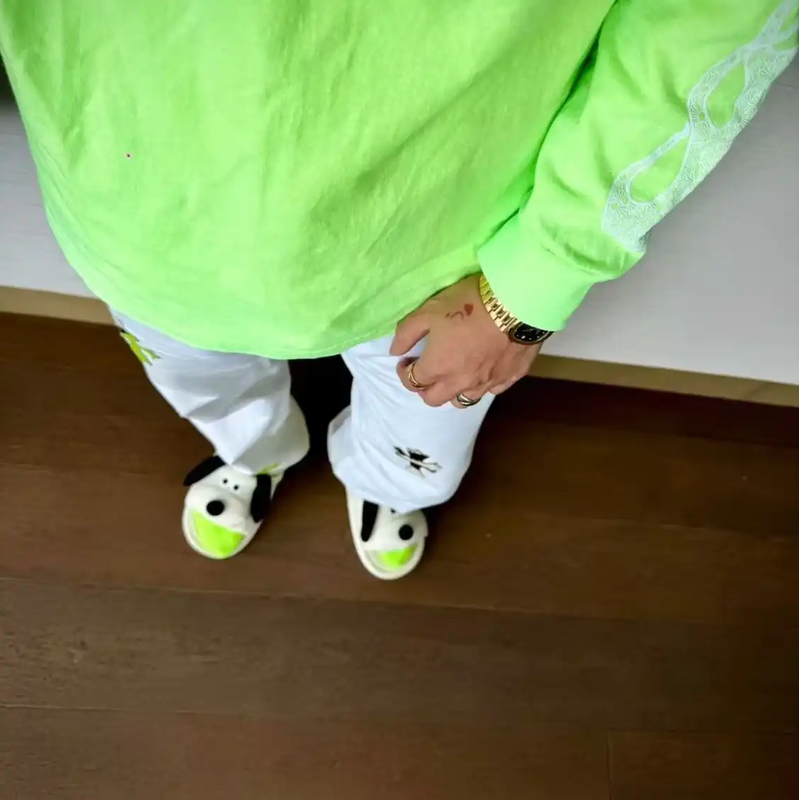 Chrome Hearts Men's Long Sleeve Green Sweatshirt 0089