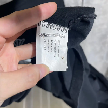 Chrome Hearts Black Cotton Men's T-Shirt 0089