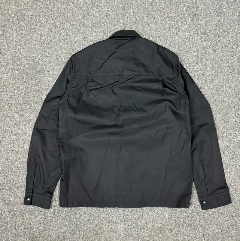 Prada Men's Black Nylon Jacket with Pockets