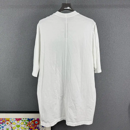 Rick Owens White Graphic T-Shirt for Men 0089