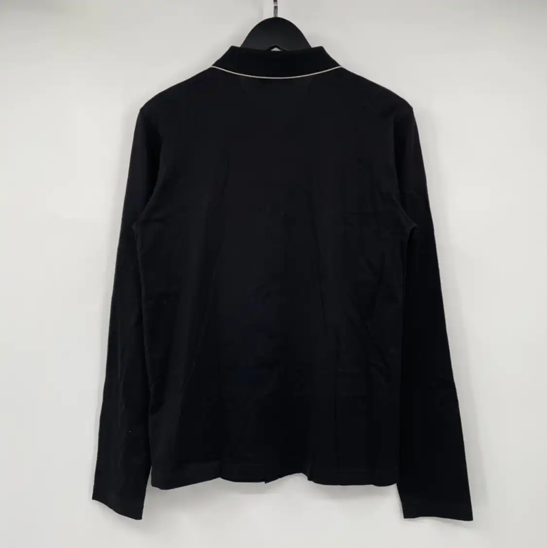 Prada Black Long Sleeve Cotton Shirt for Men
