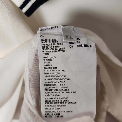 Prada White Cotton Men's Polo Shirt