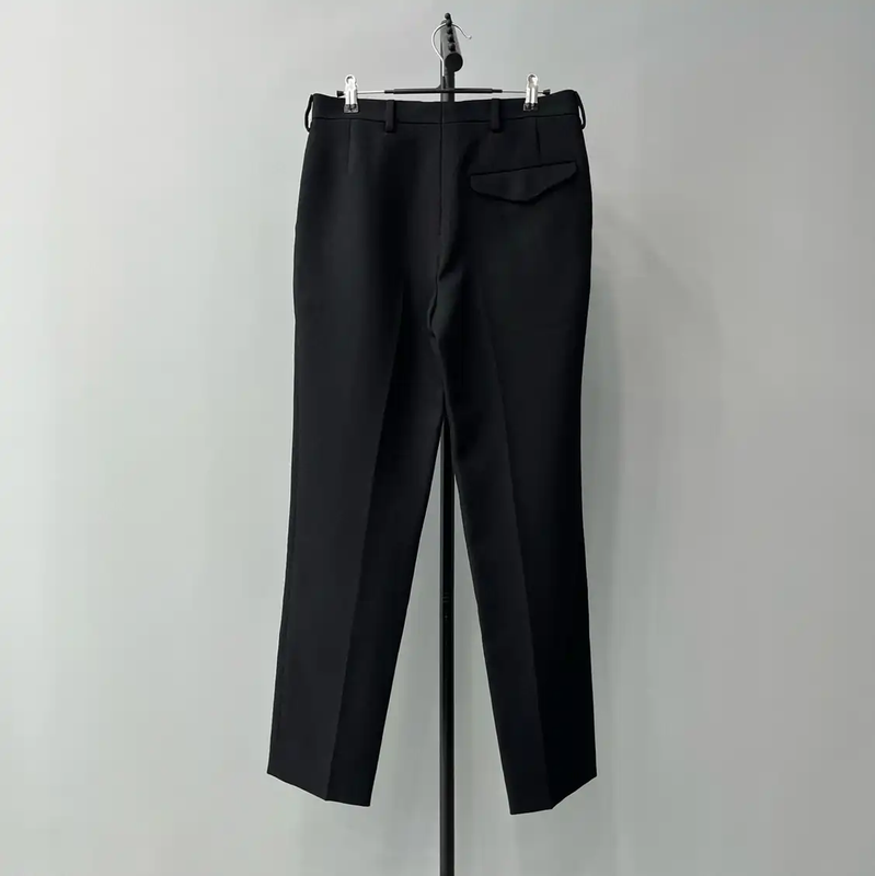 Prada Black Polyester Casual Pants