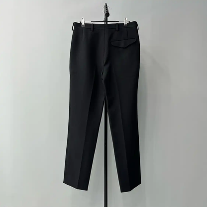 Prada Black Polyester Casual Pants