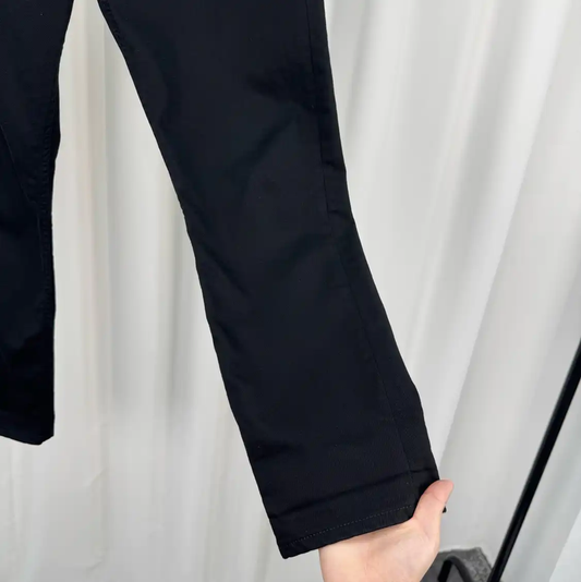 Acne Studios Black Denim Casual Pants for Men