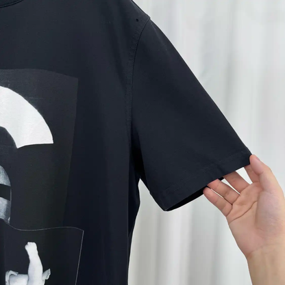 Givenchy Black Logo Graphic Short Sleeve T-shirt 0089
