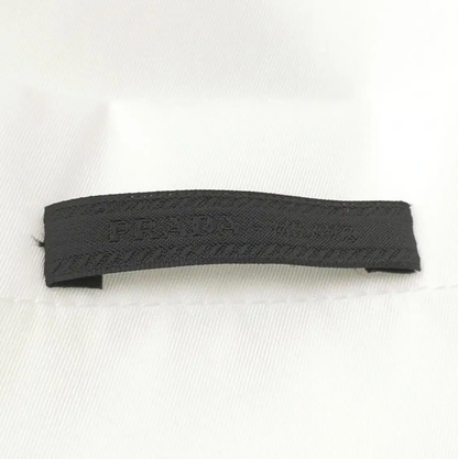 Prada Men's Short Sleeve Embroidered Logo Shirt