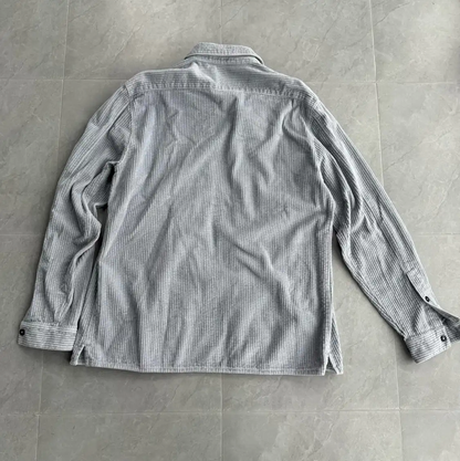 Stone Island Light Blue Long Sleeve Shirt 0089