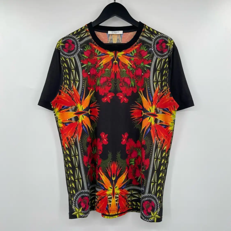 Givenchy Summer Color Block Men's T-Shirt 0089