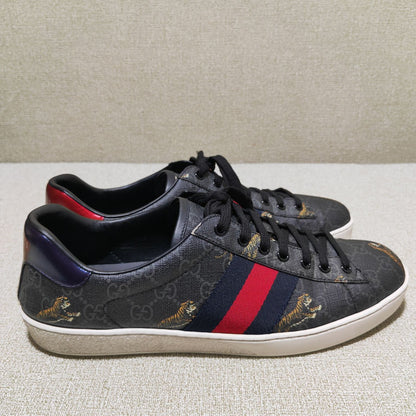 Gucci Ace Tiger Pattern Fashion Sneakers 0079