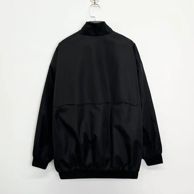 Prada Black Nylon Long Coat for Men