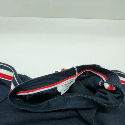 Thom Browne Color-Block Short Sleeve T-Shirt
