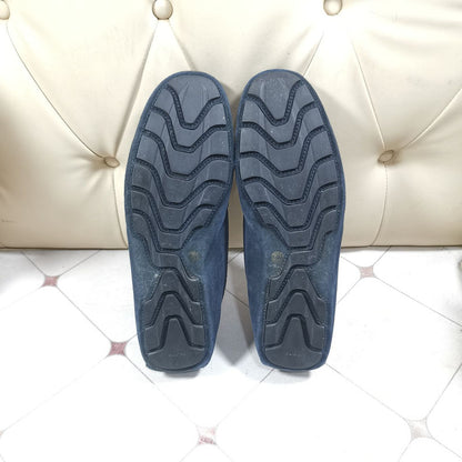 Gucci Blue Suede Loafers for Men 0079