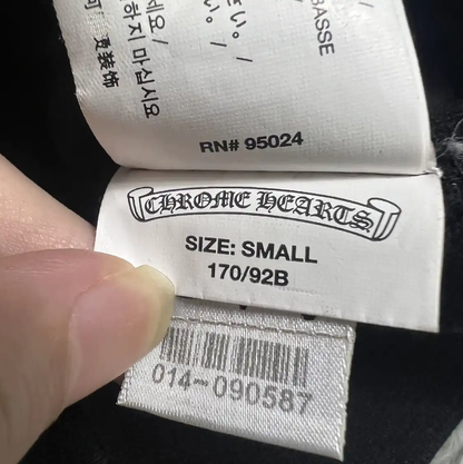 Chrome Hearts Black Cotton Men's Hoodie 0089