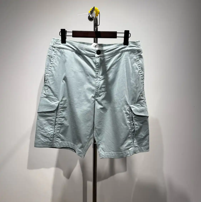 Stone Island Light Blue Men's Shorts 0089