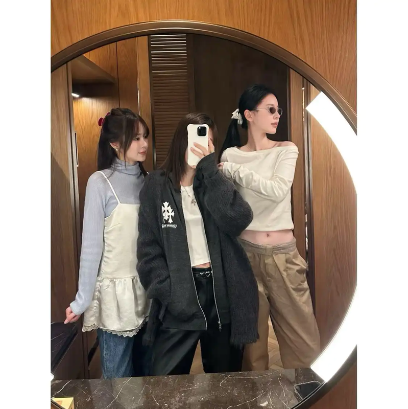 Chrome Hearts Spring Autumn Black Cotton Hoodie 0089