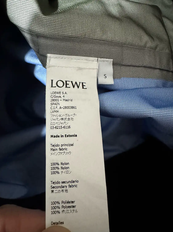 Loewe Colorful Men's Windbreaker Jacket 0089