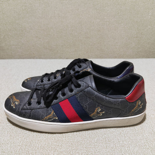 Gucci Ace Tiger Pattern Fashion Sneakers 0079