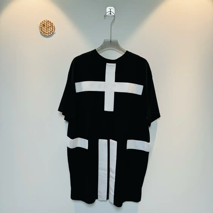 Givenchy Black Cotton T-Shirt for Men 0089