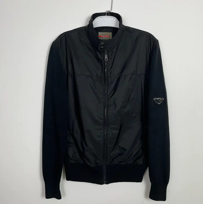 Prada Men's Black Lightweight Spring Jacket
