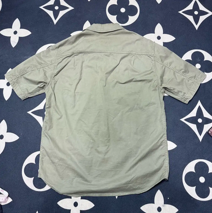 Stone Island Military Green Short Sleeve T-Shirt 0089