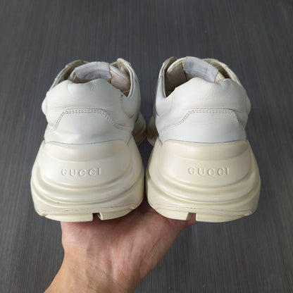 Gucci Rhyton White Platform Sneakers for Men 0079