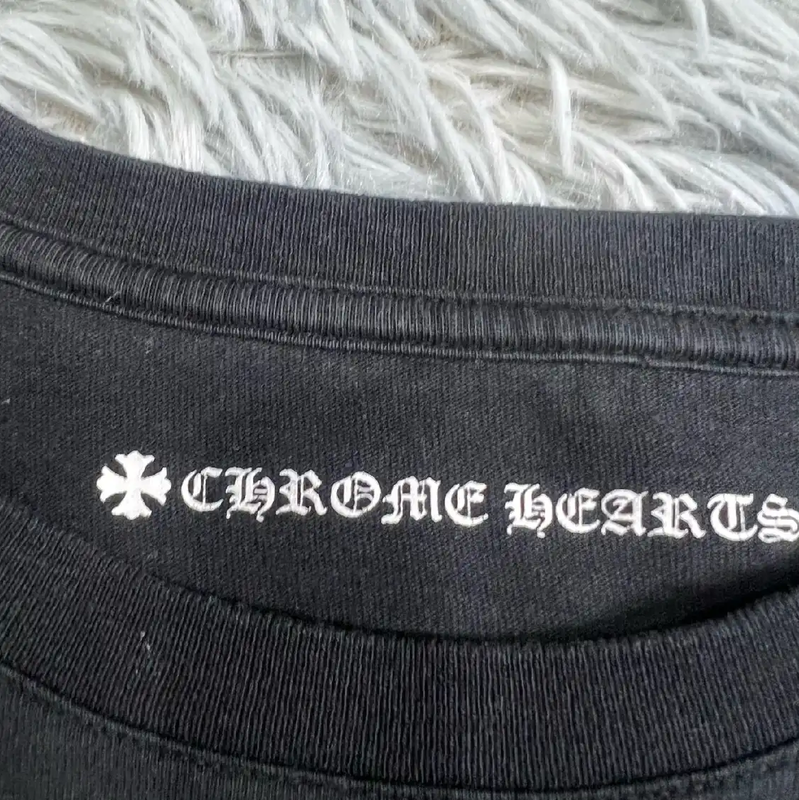 Chrome Hearts Black Long Sleeve Cotton Sweatshirt 0089