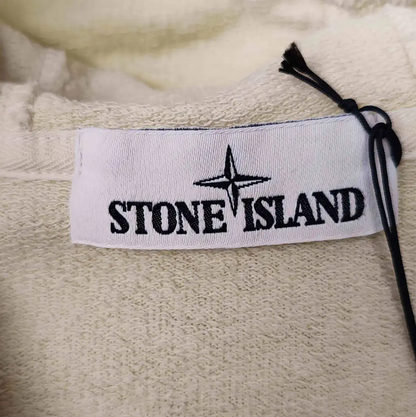 Stone Island Men's Light Yellow Cotton Jacket 0089