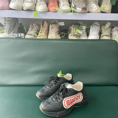 Gucci Rhyton Color Block Low-Top Sneakers 0079