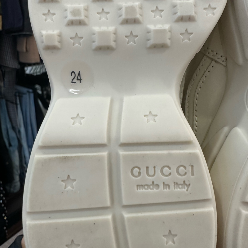 Gucci Rhyton Leather Sneakers for Kids 0079