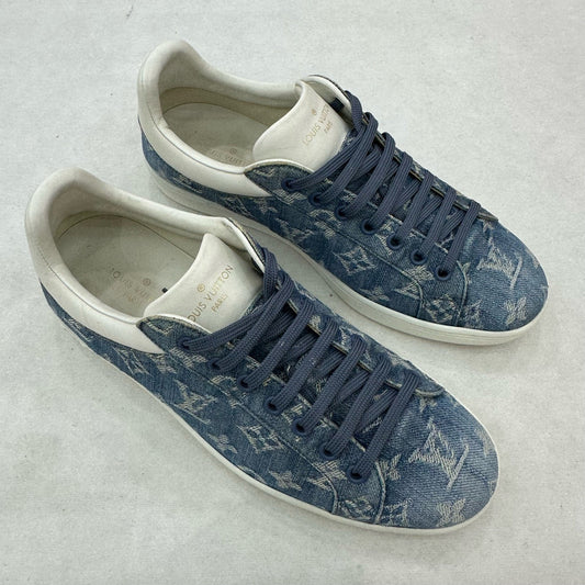 Louis Vuitton Luxembourg Denim Sneakers for Men 0079