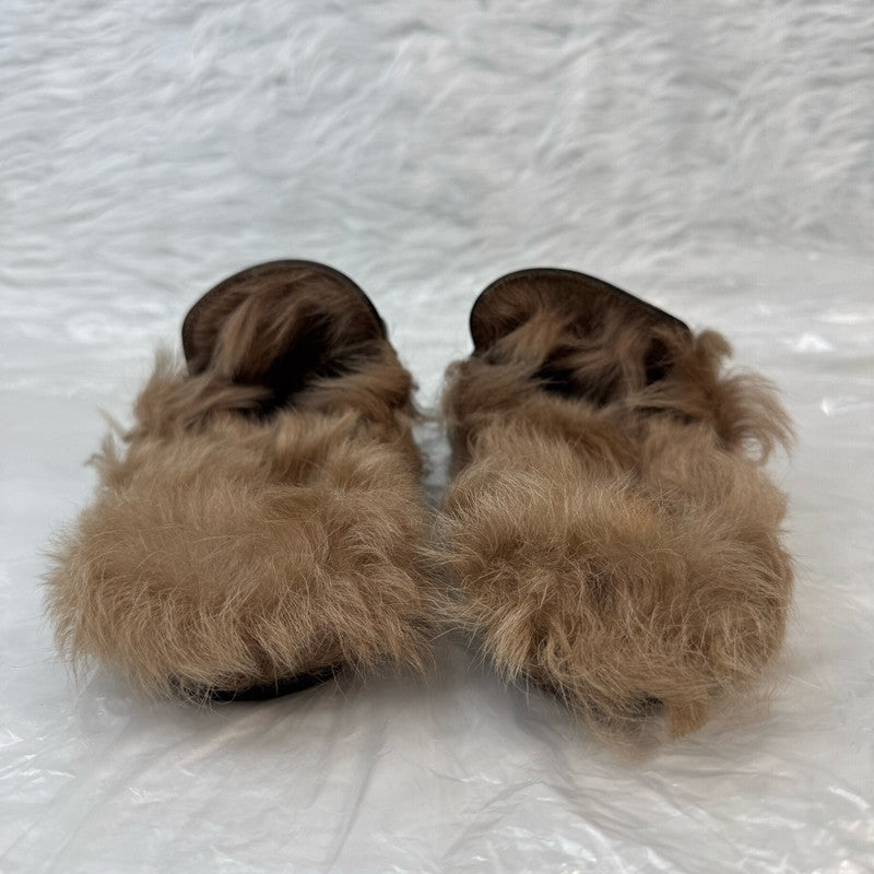 Gucci Black Wool Slip-On Loafers for Men 0079