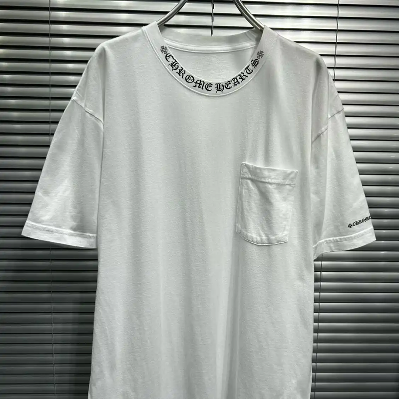Chrome Hearts White Summer Short Sleeve T-Shirt 0089